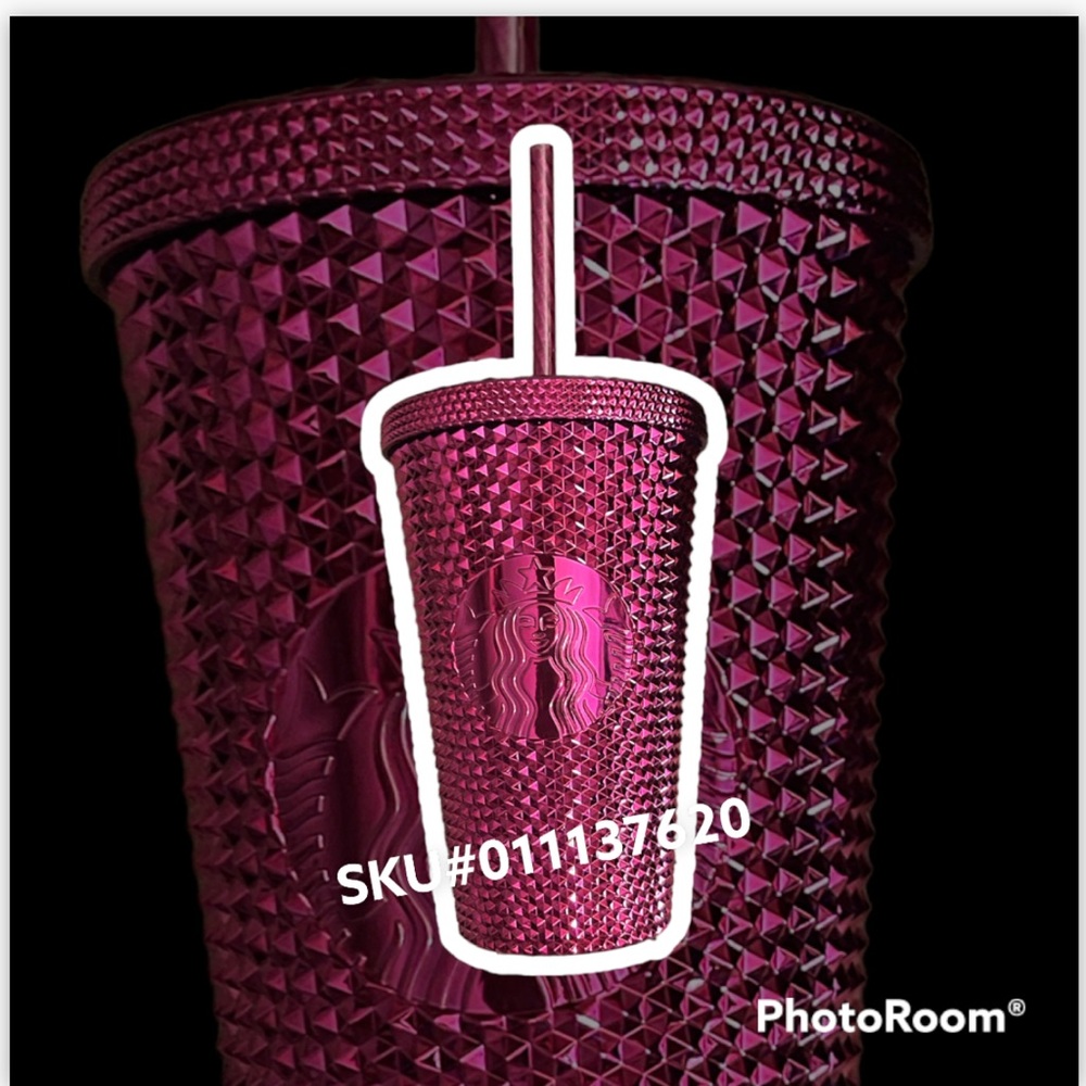 Starbucks Pink Chrome Grande
